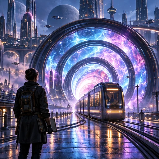 Original Radiant Transit fictional poster